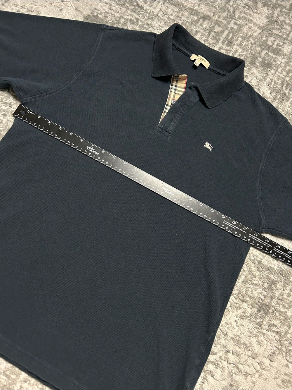 BURBERRY LONDON NOVA CHECK POLO SHIRT SIZE XL - Picture 7 of 8